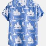 Sailboat Print Shirt