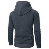 CROSSOVER ZIP HOODIE FOR MEN