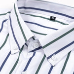 Long Sleeve Stripe Button Up Shirt