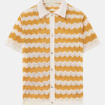 Wave Crochet Shirt