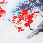 Oriental Ink Painting Button Up Shirt
