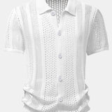 Crocheted Button Up Shirt