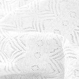 Geometric Jacquard Cuban Shirt & Straight Leg Linen Pants Set