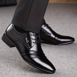 BUSINESS PU LACE SHOES FOR MEN