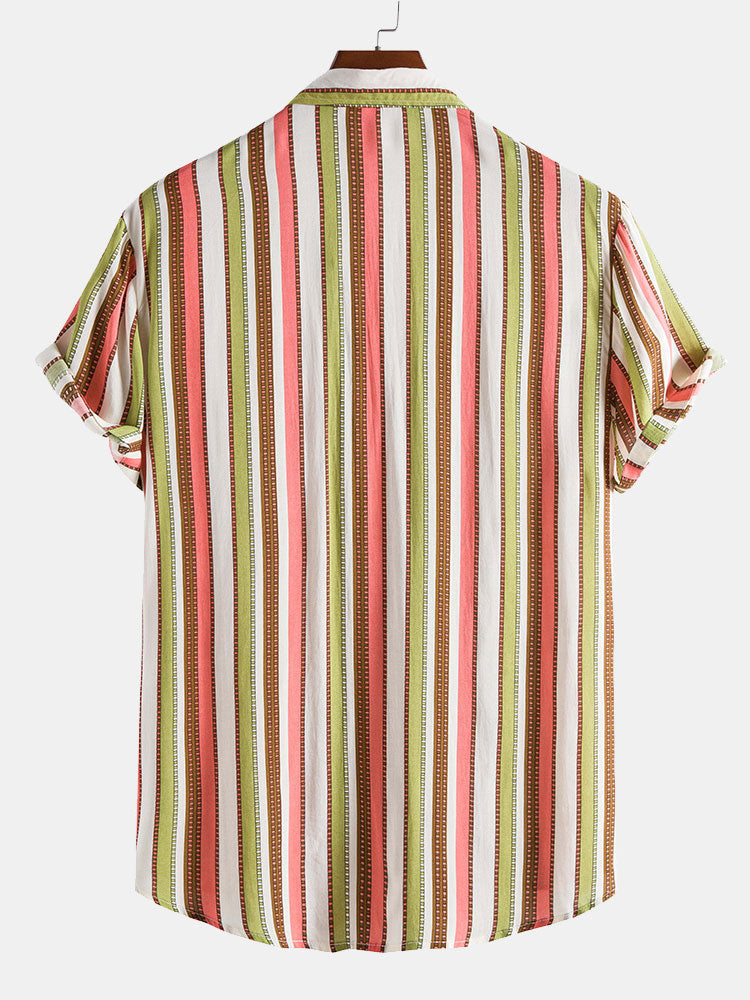Colorful Striped Shirt