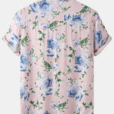 Floral Print Button Up Shirt
