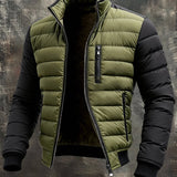 CLASSIC QUILTED ZIP JACKET FOR MEN