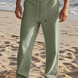 LOOSE LINEN TROUSERS FOR MEN