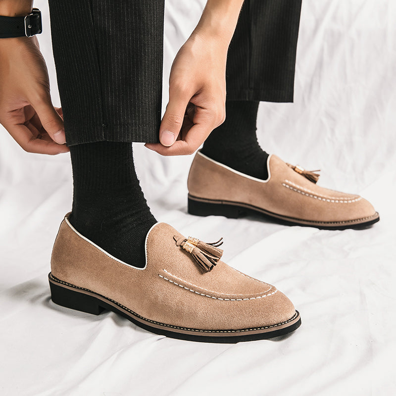 Oxford Suede Tassel Loafer