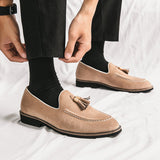 Oxford Suede Tassel Loafer