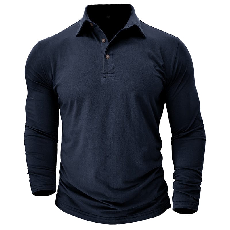 Herbert | Elegant Long Sleeve Polo