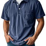 Donald | Stylish short-sleeved polo shirt