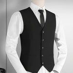 SLEEVELESS BUTTON SHIRT FOR MEN
