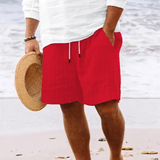 ELASTIC WAIST SHORTS FOR MEN
