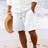 ELASTIC WAIST SHORTS FOR MEN