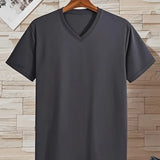 CASUAL V-NECK T-SHIRT FOR MEN