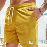 DRAWSTRING SLIM SHORTS FOR MEN