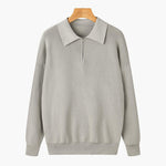 TEXTURED ZIP SWEATER FOR MEN