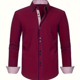 COLOR BLOCK SHIRT FOR MEN