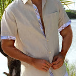 LAPEL COLLAR SHIRT FOR MEN