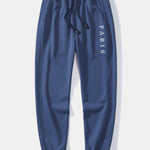 Paris Print Relax Fit Crew Neck Sweatshirt & Jogging Pants Set