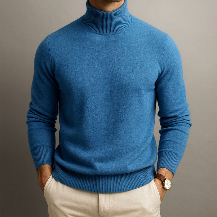 HIGH COLLAR SWEATER FOR MEN