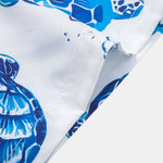 Turtle Print Button Up Shirt