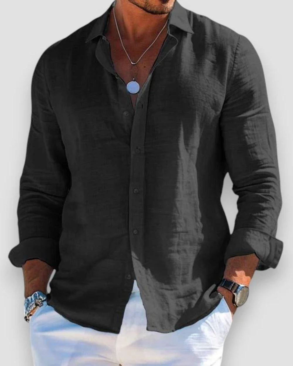 Neil | Casual Long Sleeve Shirt