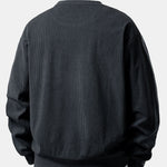 2 in 1 Crew Neck Stretch Corduroy Sweatshirt & Corduroy Pants Set
