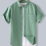 Cotton Button Up Shirt