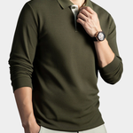 Leon | Premium Long Sleeve Polo Shirt