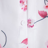 Cherry Blossom Print Button Up Shirt