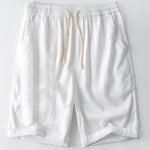 Linen and Rayon Blend Shirt & Linen Cotton Blend 11" Shorts Set