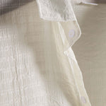 Textured Fabric Short Sleeve Shirt