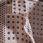 Polka Dot Flower Print Button Up Shirt