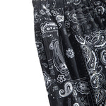 Paisley Print Shirt & Drawstring Swim Shorts Set