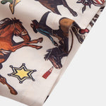 Cowboy Print Button Up Shirt