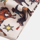Cowboy Print Button Up Shirt