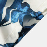 Ink Floral Print Button Up Shirt