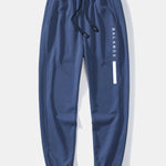 Balance Stripe Print Crew Neck Sweatshirt & Jogging Pants Set