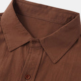 Button Up Shirt with Patch Pockets