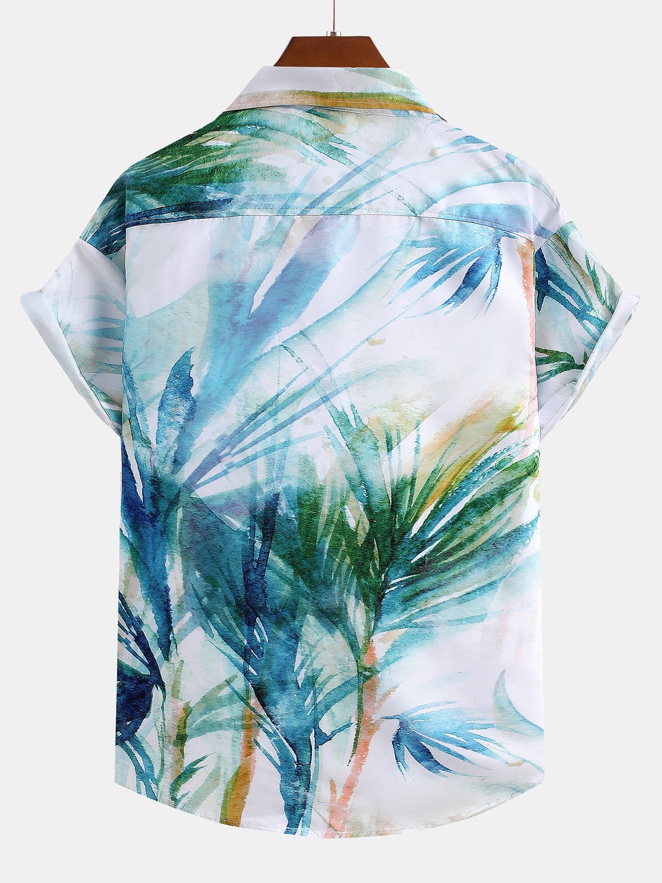 Botanical Watercolor Print Shirt