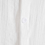 Light Crinkled Fabric Button Up Shirt
