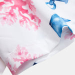 Coral Anchor Print Shirt & Swim Shorts Set
