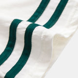 Relax Fit Contrast Collar Polo Shirt & Cotton Drawstring 7" Shorts Set