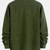 Long Sleeve Stand Collar Shirt