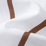 Linen Stripe Cuban Shirt & Straight Leg Linen Pants Set