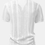 Crocheted Button Up Shirt