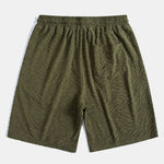 Animal Texture Terry Cuban Shirt & Shorts Set