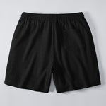 Textured Seersucker Short Sleeve Shirt & Drawstring 6“ Shorts Set